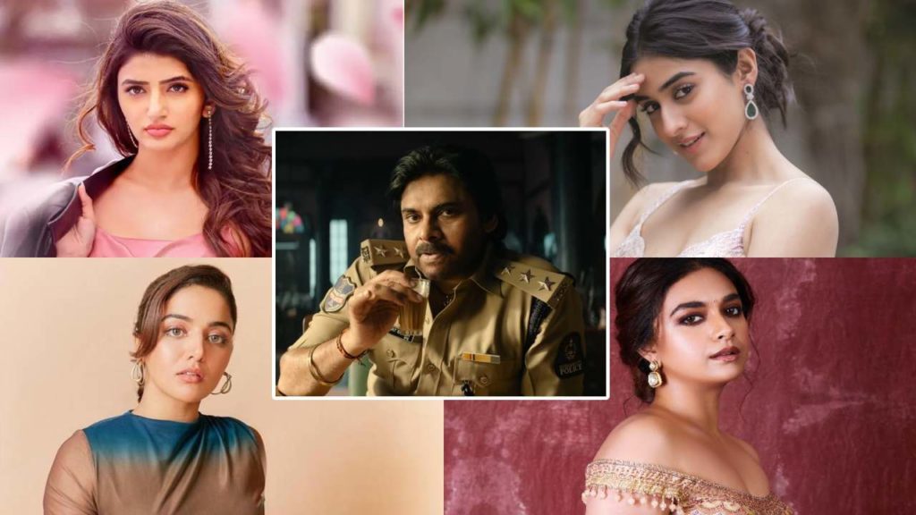 Pawan Kalyan Ustaad Bhagat Singh Varun Dhawan VD18 Heroines