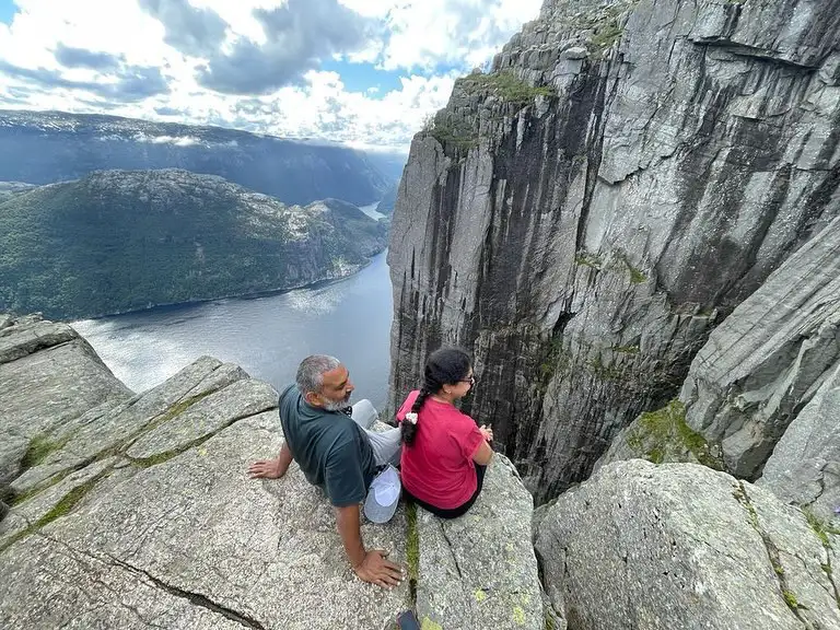 Rajamouli Enjoying in Norway with his Wife 