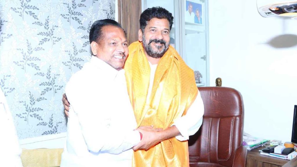 Revanth Reddy Meets A Chandrasekhar