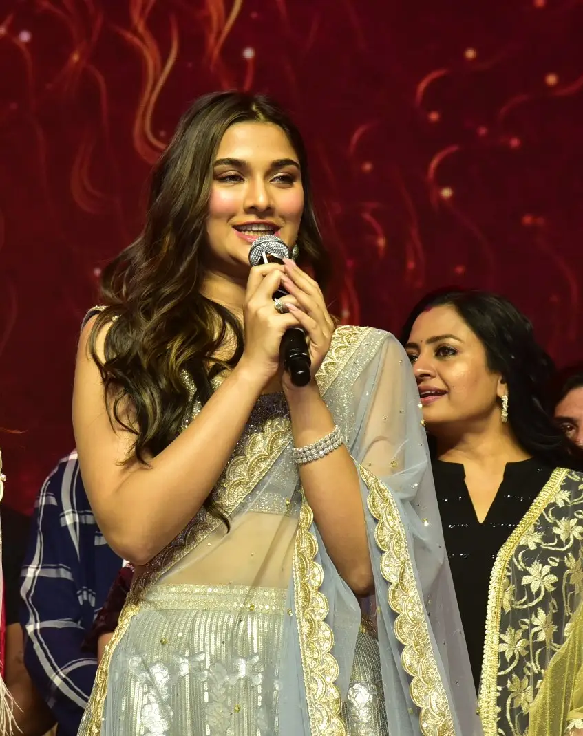 Saiee Manjrekar at Skanda Movie Pre Release Event