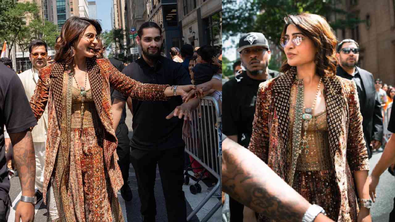 Samantha : న్యూయార్క్ భార‌త స్వాతంత్ర్య దినోత్స‌వ వేడుక‌ల్లో సమంత.. ఫోటోలు..