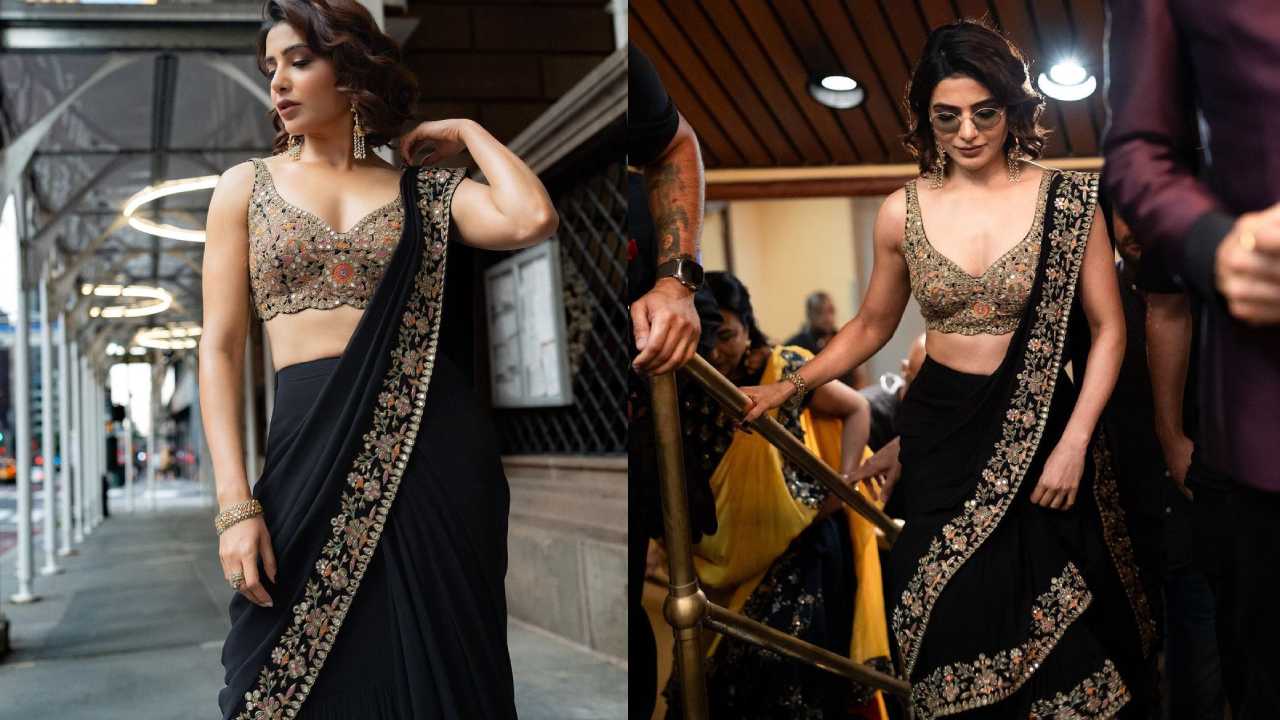 Samantha : అమెరికాలో చీరకట్టుతో సమంత.. ఎంత క్యూట్ గా ఉందో.. Samantha : అమెరికాలో చీరకట్టుతో సమంత.. ఎంత క్యూట్ గా ఉందో..
