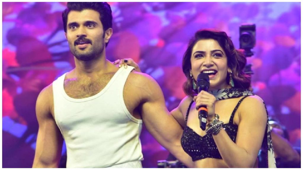 Samantha says good bye to Vijay Deverakonda kushi movie promotions