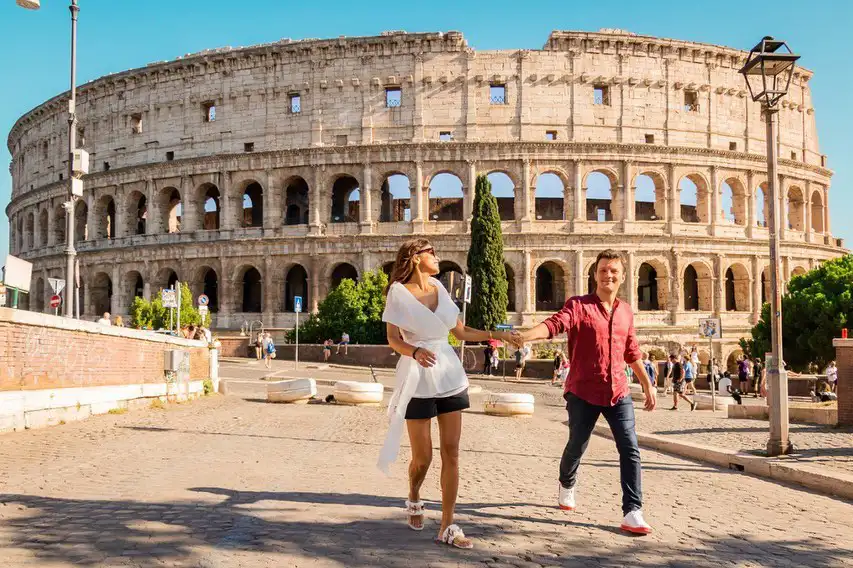 Shriya Saran Photos at Colosseum Rome gone viral