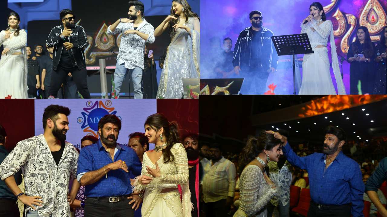 Skanda Movie Pre Release Event : బాలకృష్ణ గెస్టుగా స్కంద ప్రీ రిలీజ్ ఈవెంట్.. ఫొటోలు..