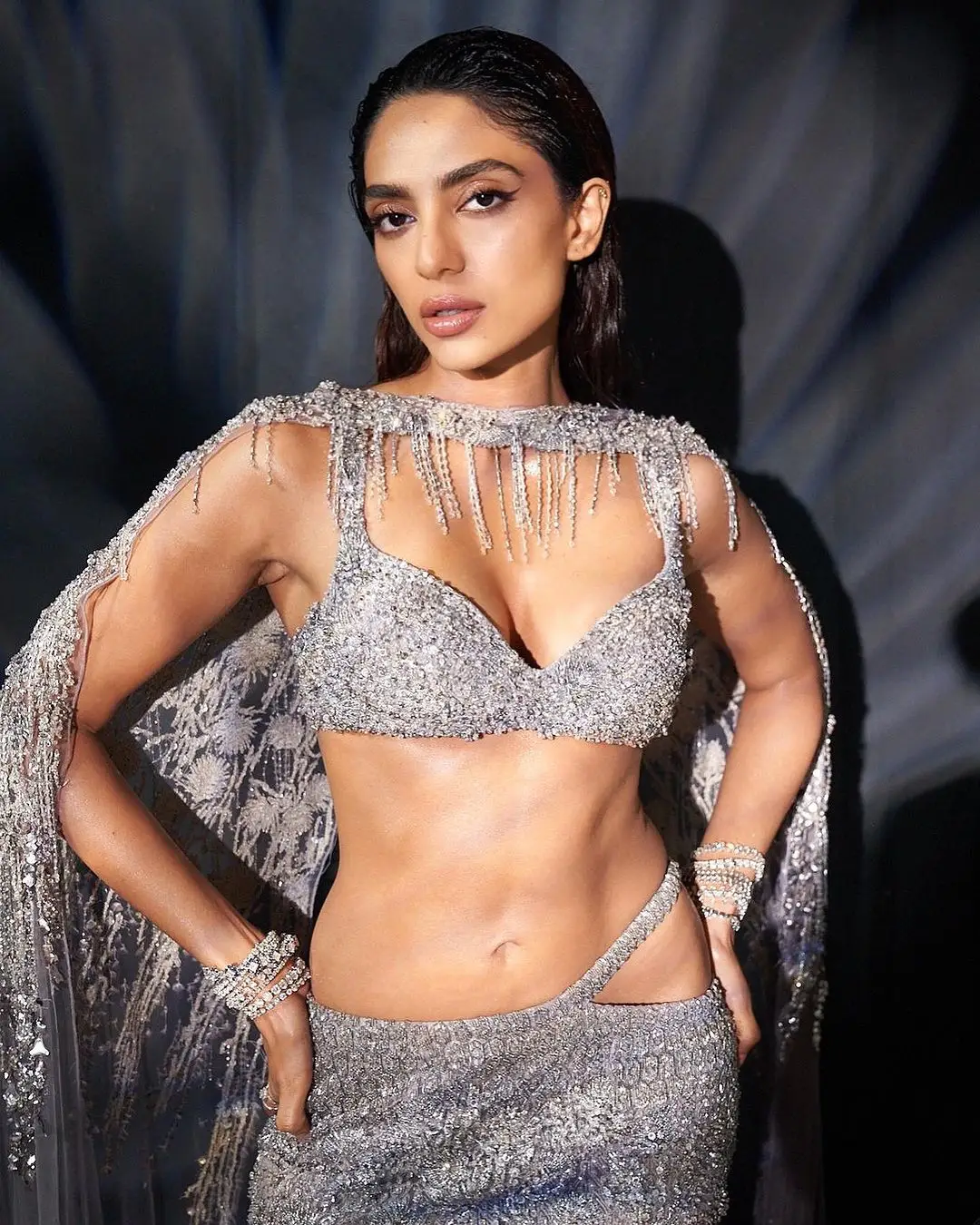 Sobhita Dhulipala Poses With Ishaan Khatter