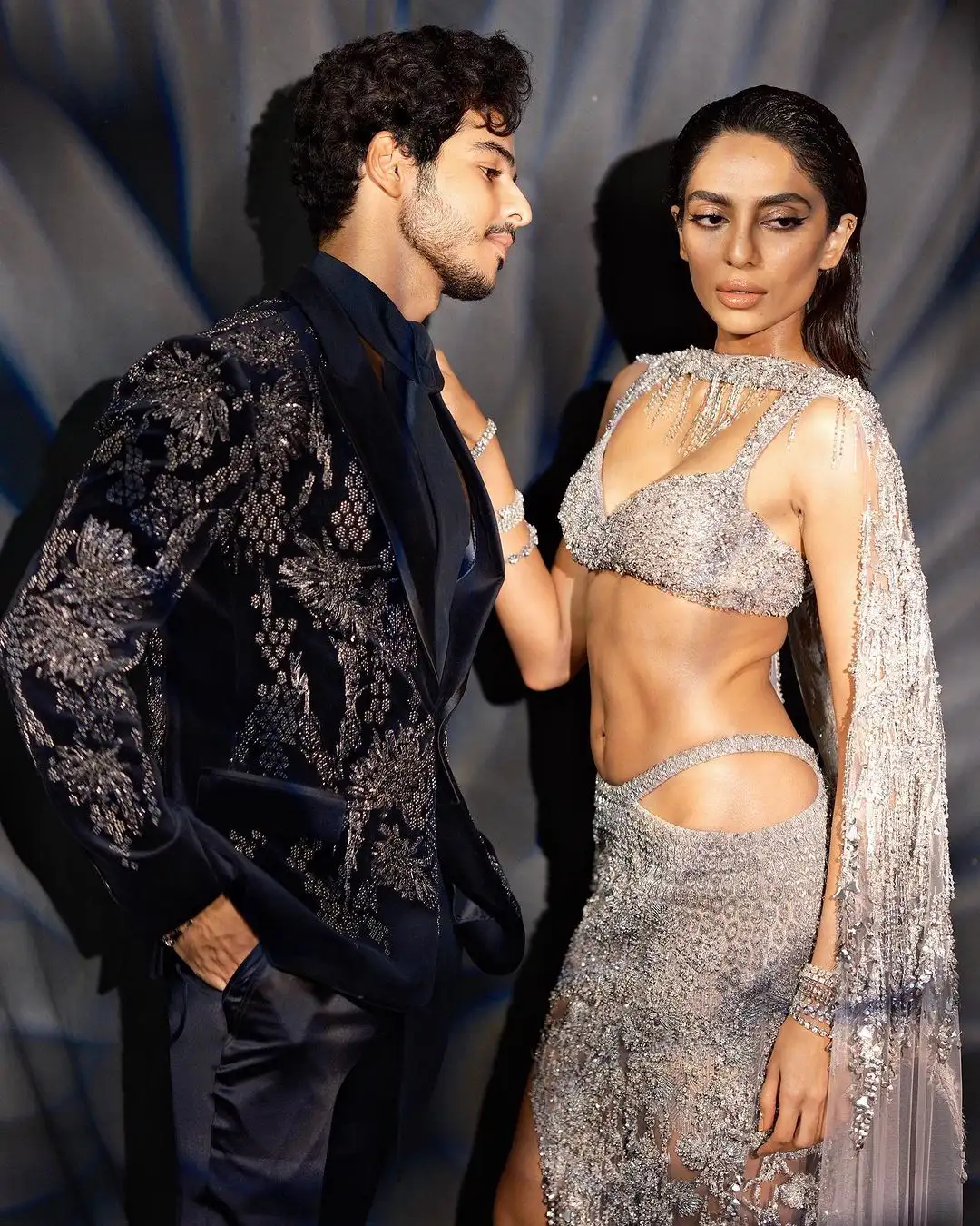 Sobhita Dhulipala Poses With Ishaan Khatter