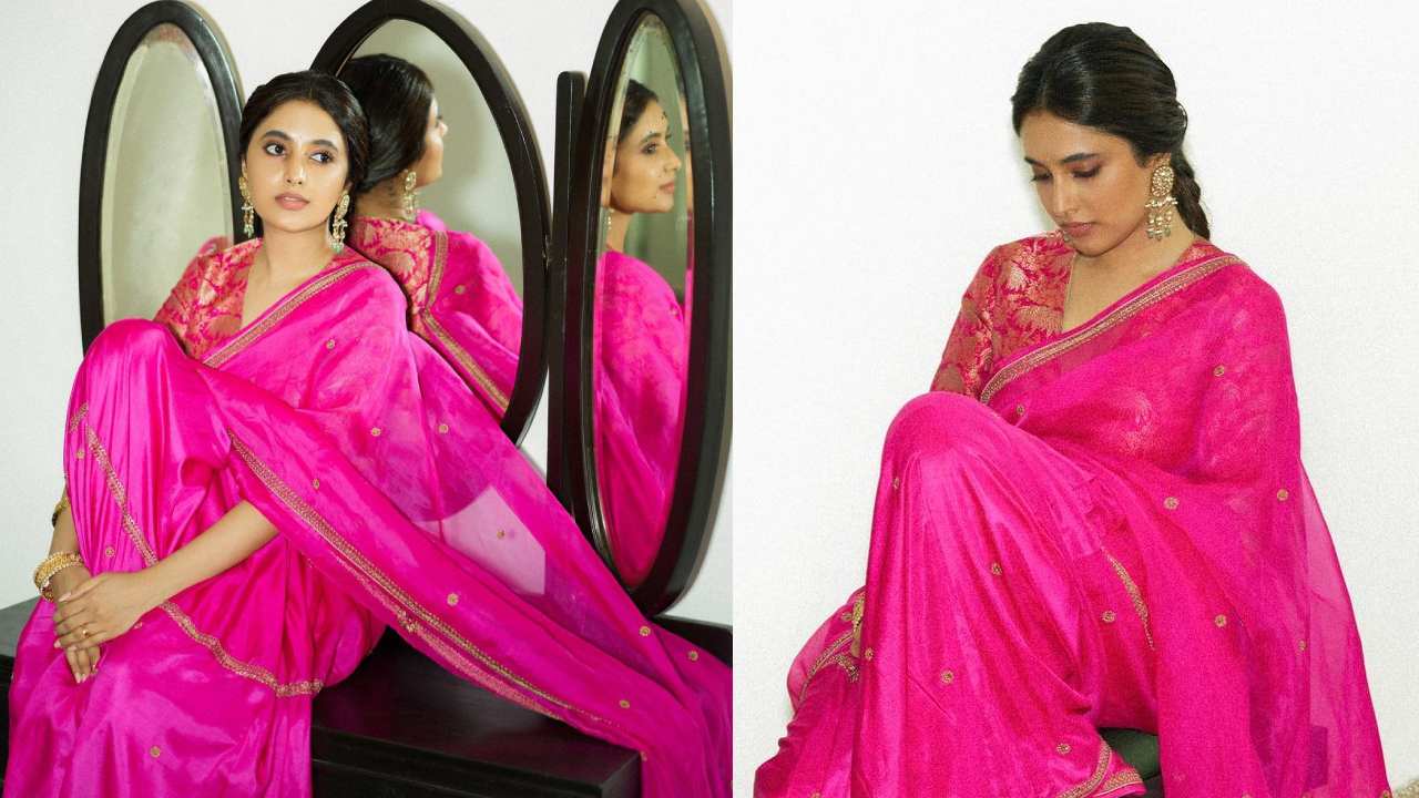 Priyanka Mohan : ప్రియాంక మోహన్ చీర అందాలు..