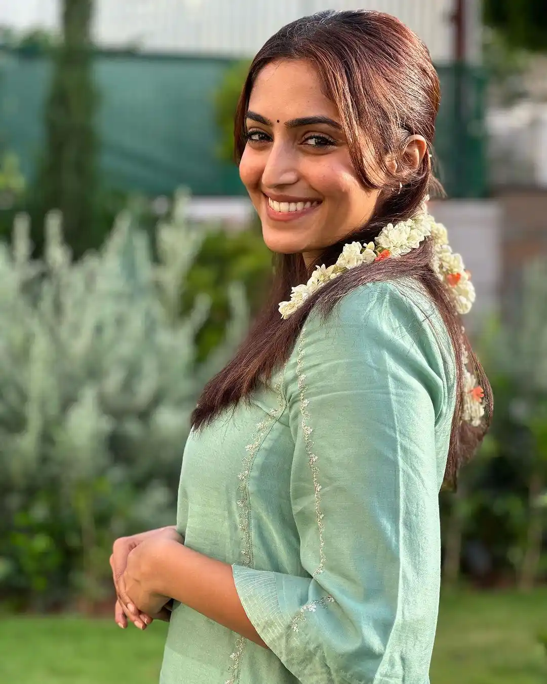 South Actress Reba Monica John Photos on onam special