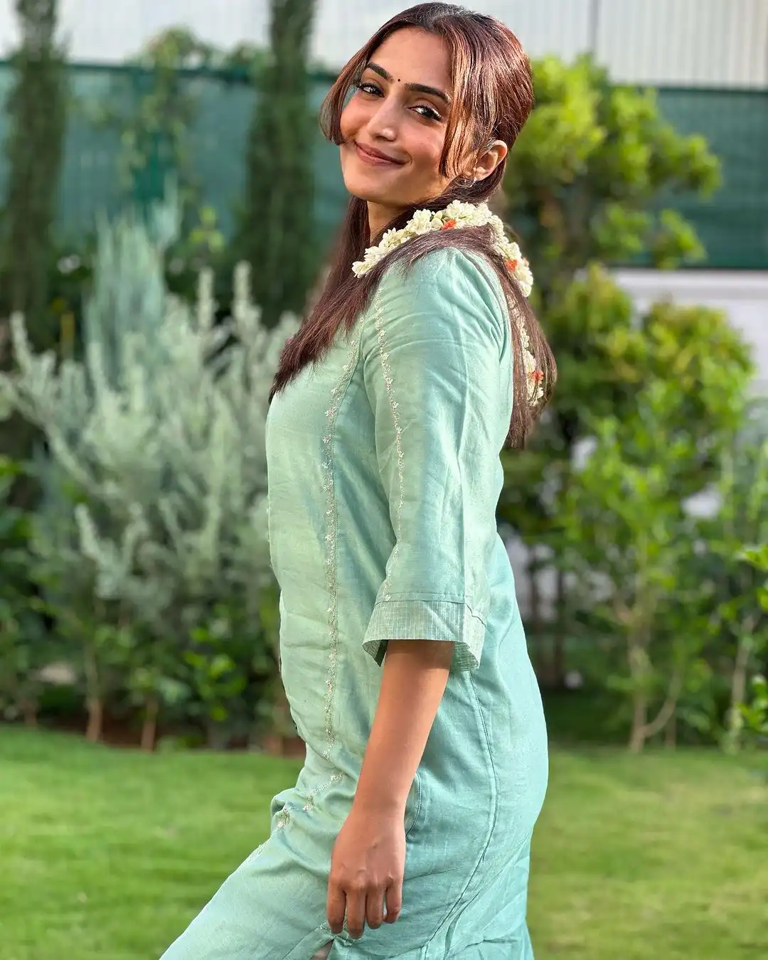 South Actress Reba Monica John Photos on onam special