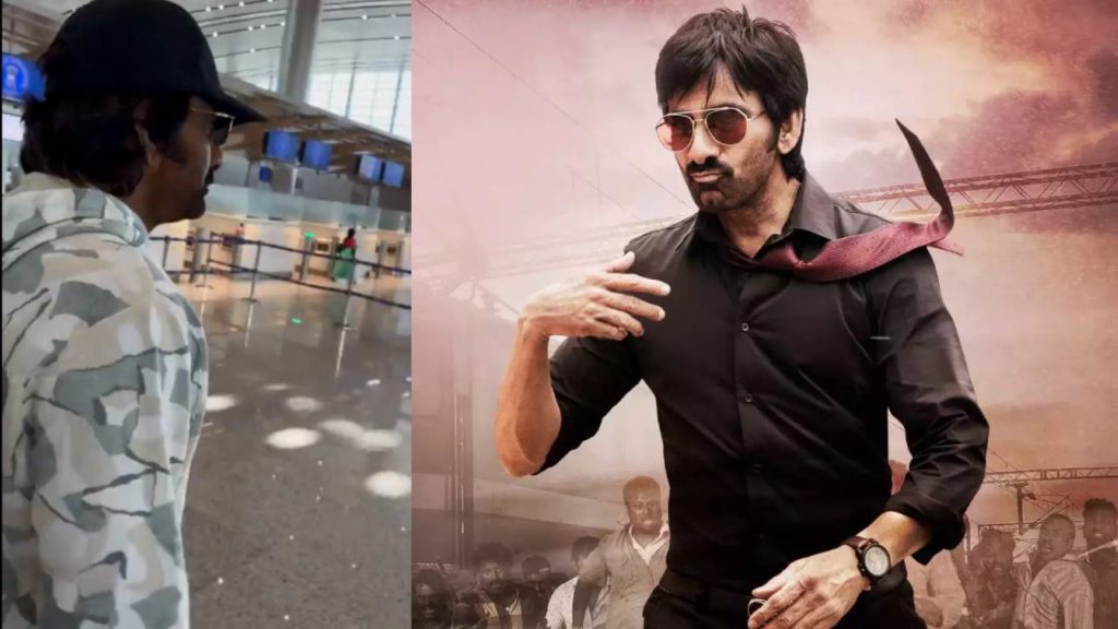 Tiger Nageswara Rao Raviteja off to europe for Eagle movie shooting