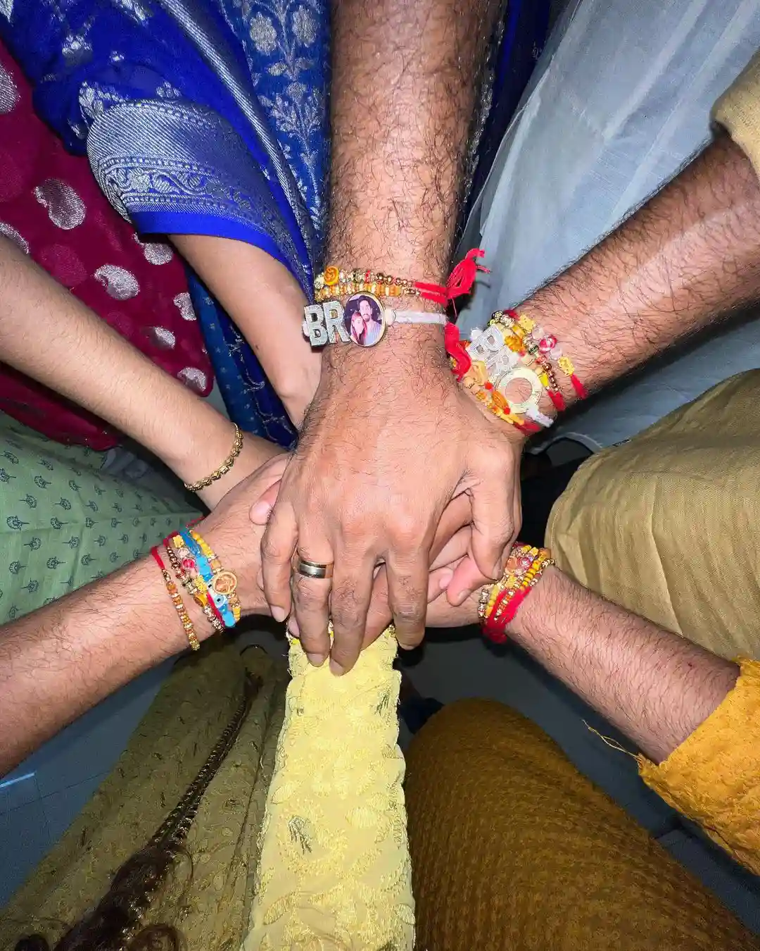 Tollywood Actress Pooja Hegde Rakhi celebration photos