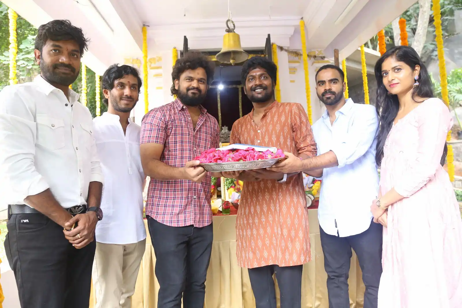 Tollywood actor Suhas new movie Cable Reddy launch event gallery