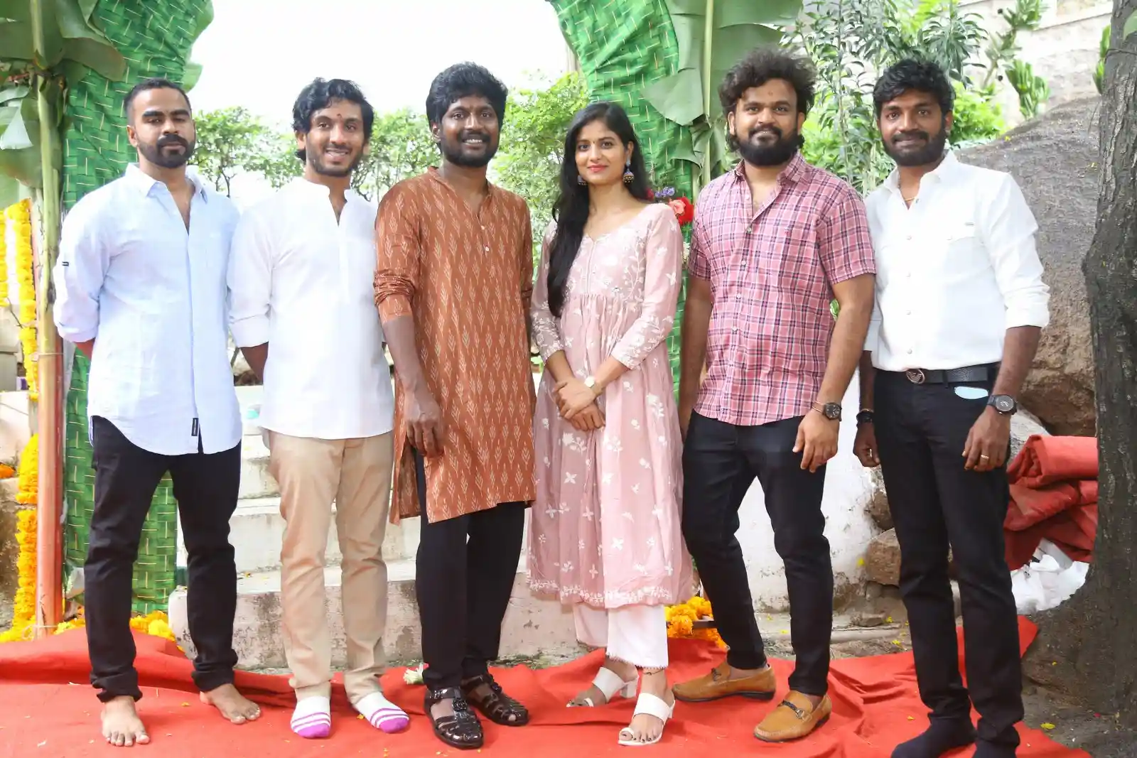 Tollywood actor Suhas new movie Cable Reddy launch event gallery
