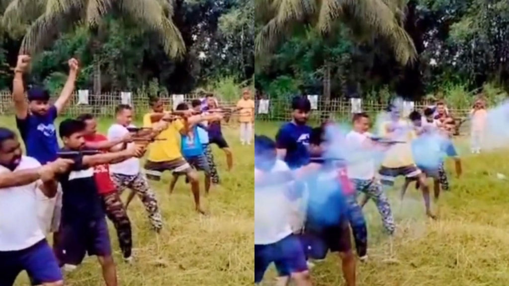 Bajrang Dal camp organisers booked for holds arms training in assam