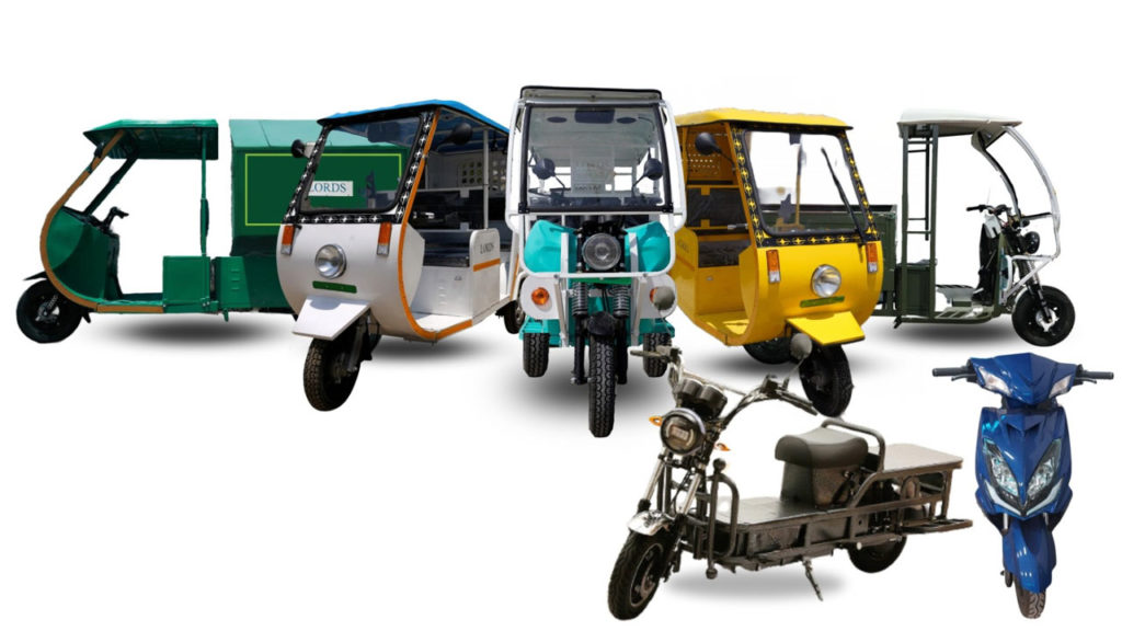 Lord Automotive launched 8 advanced electric vehicles