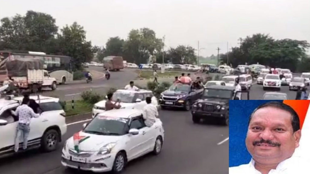 Scindia loyalist Samandar Patel quits BJP then returns to Congress with thousand above convoy