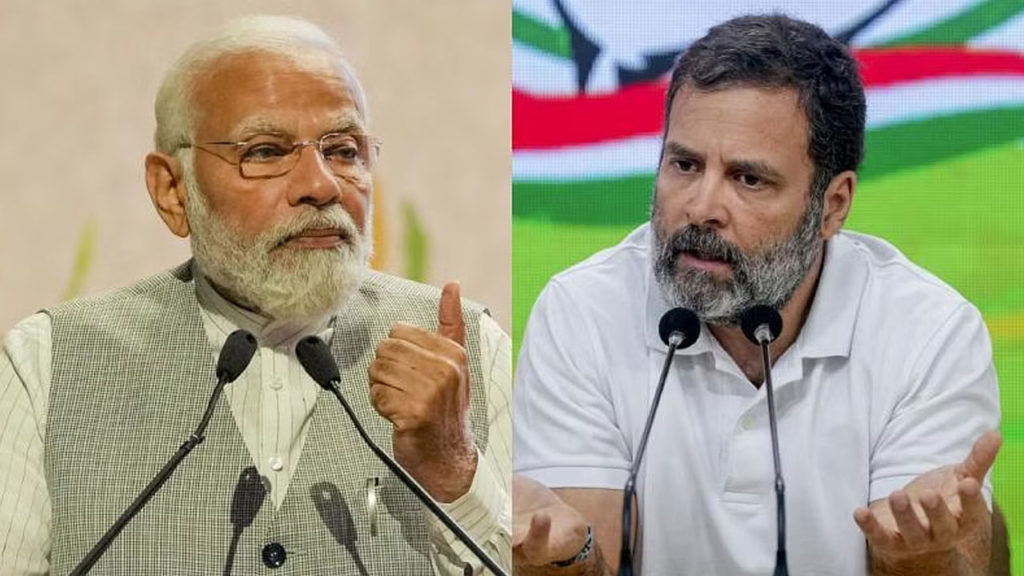 Rahul backed Modi in the prime ministerial race for the first time in survey