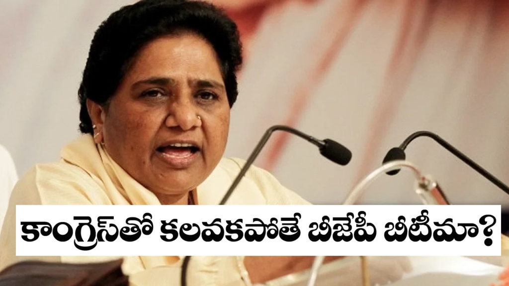mayawati calrifies next general elections fight she says no ties with nda nor india