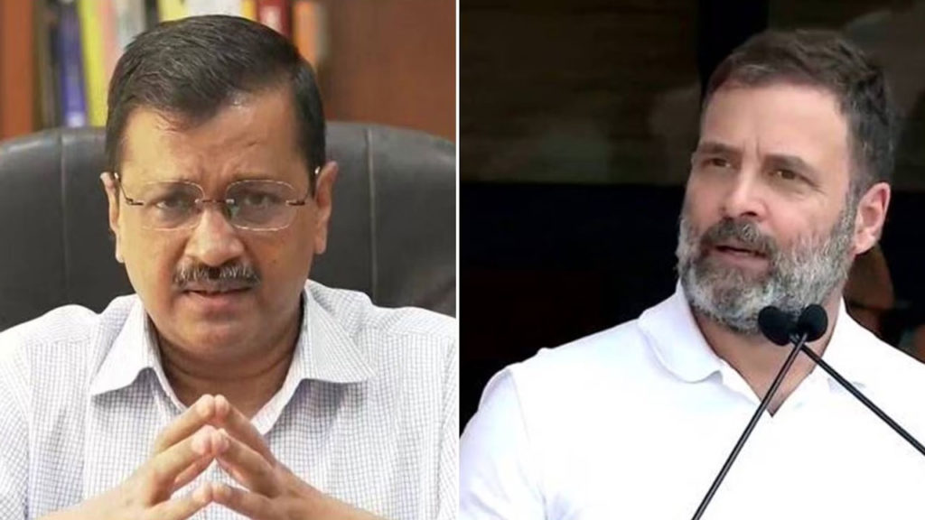 aap said will tie up to contest lok sabha polls in gujarat then congress rejects claims