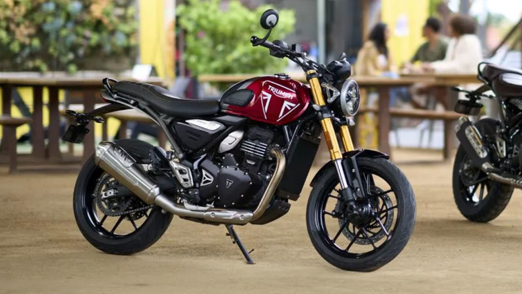 Triumph delivered the first batch of Speed bikes in Vizag