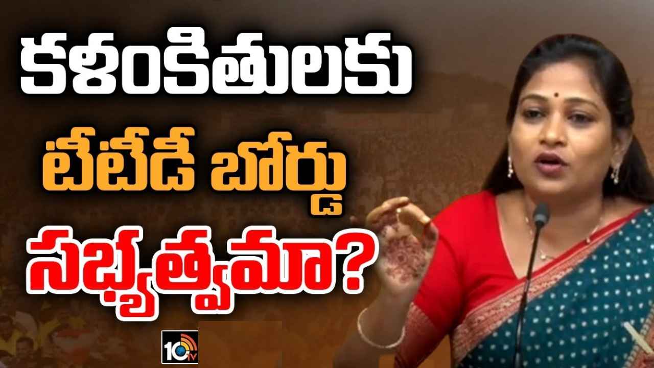 Anitha Vangalapudi : తిరుమల వెంకన్నతో పెట్టుకుంటే అంతే.. సీఎం జగన్కి వంగలపూడి అనిత సీరియస్ వార్నింగ్ Anitha Vangalapudi : తిరుమల వెంకన్నతో పెట్టుకుంటే అంతే.. సీఎం జగన్కి వంగలపూడి అనిత సీరియస్ వార్నింగ్