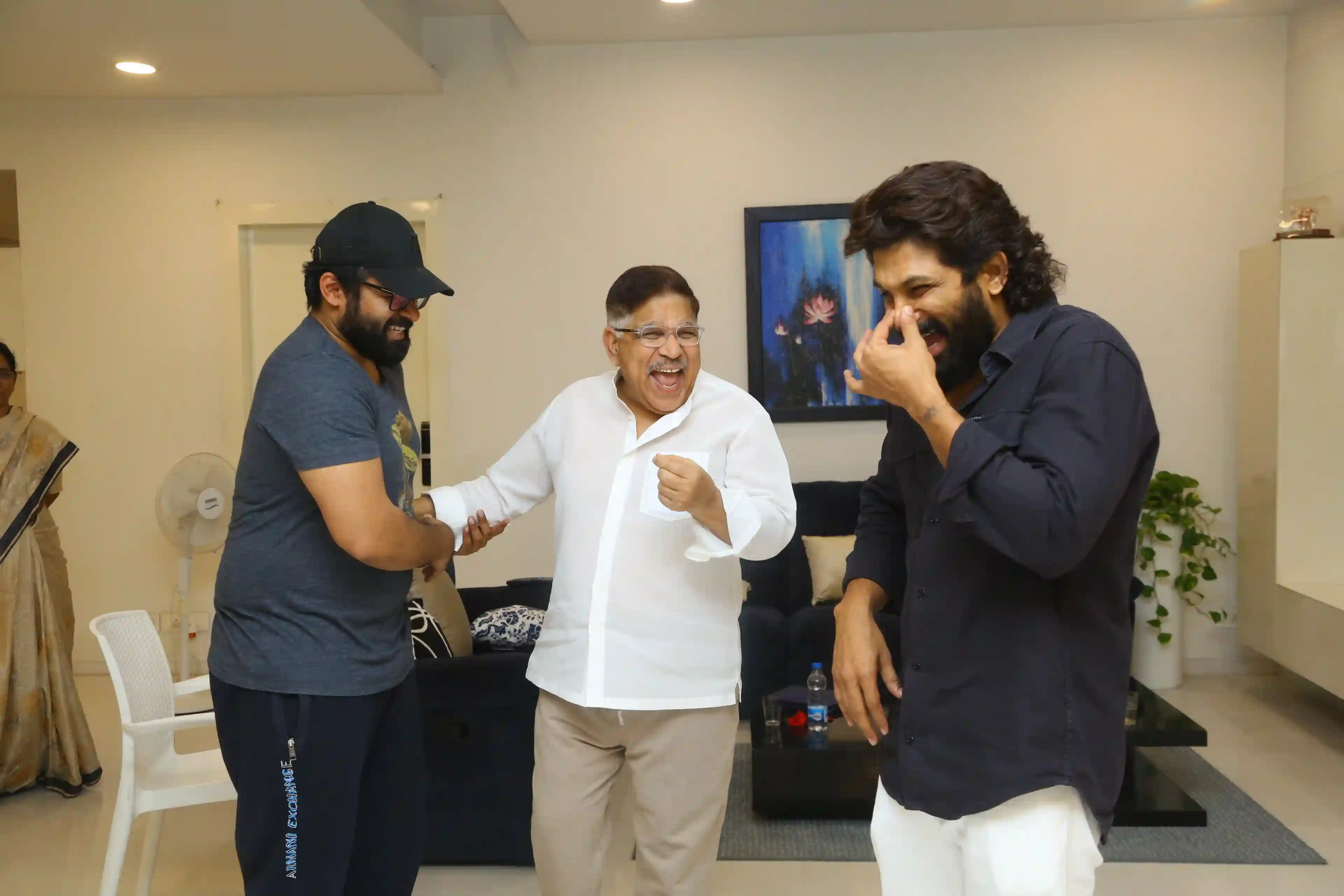 Varun Tej Sai Dharam Tej appreciate Allu Arjun for winning national award Photos