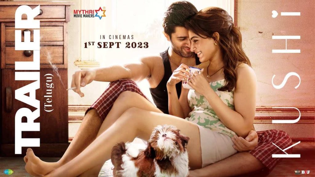 Vijay Deverakonda Samantha Kushi movie Trailer released