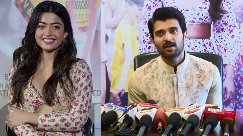 Vijay Deverakonda comments about Rashmika Mandanna in Kushi promotions