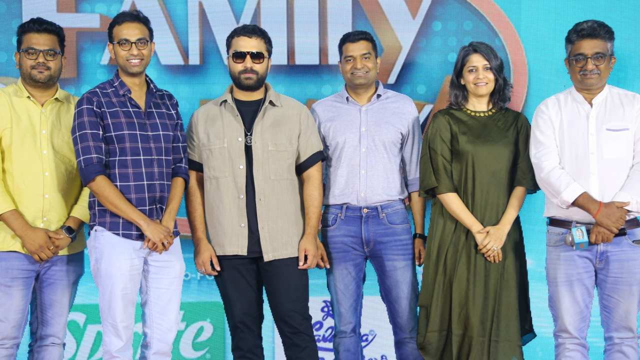 FamilY Dhamaka : విశ్వక్‌సేన్ ఆహా ‘ఫ్యామిలీ ధమాకా’ షో లాంచ్ ఈవెంట్ ఫొటోలు