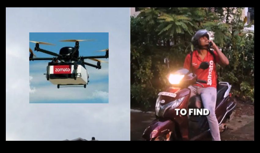 Zomato : డ్రోన్లతో జొమాటో ఆర్డర్ల డెలివరీ .. బోయ్ చేసిన వినూత్న ఆలోచన Zomato : డ్రోన్లతో జొమాటో ఆర్డర్ల డెలివరీ .. బోయ్ చేసిన వినూత్న ఆలోచన