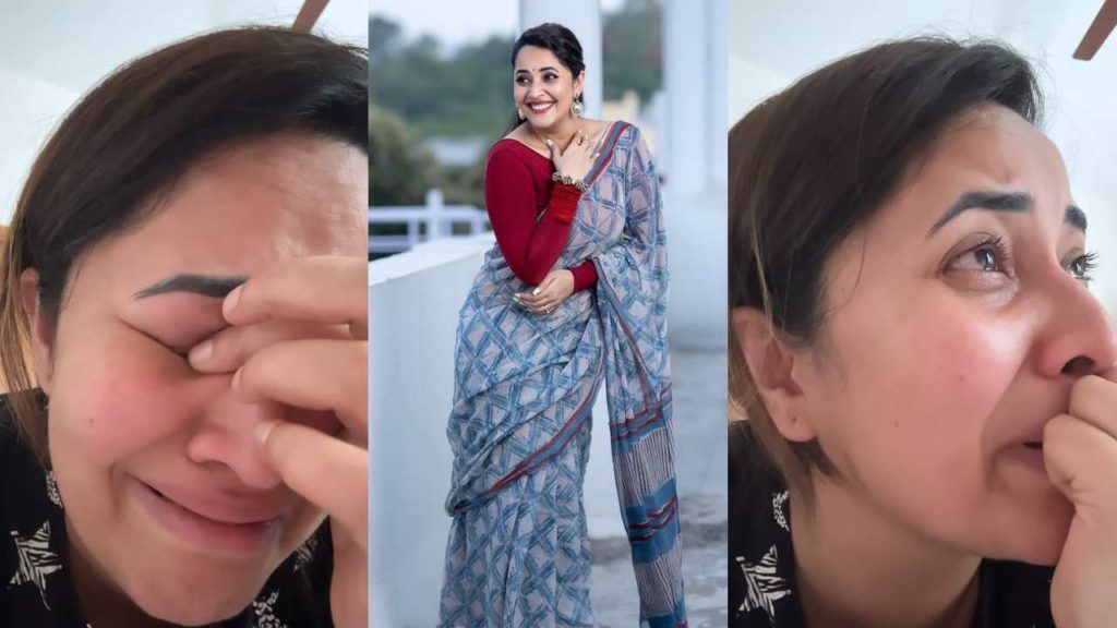 Anasuya Shares her Crying Video in Social Media its goes Viral