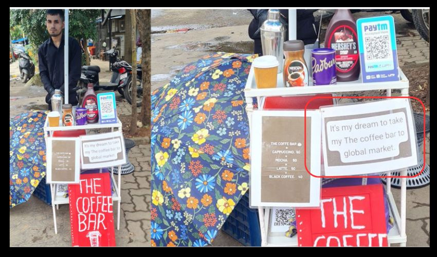 Mumbai : కాఫీ బార్ యువకుడి ఆశయం చూసి షేక్ హ్యాండ్ ఇచ్చి ఆల్ ది బెస్ట్ చెబుతున్న కస్టమర్లు Mumbai : కాఫీ బార్ యువకుడి ఆశయం చూసి షేక్ హ్యాండ్ ఇచ్చి ఆల్ ది బెస్ట్ చెబుతున్న కస్టమర్లు