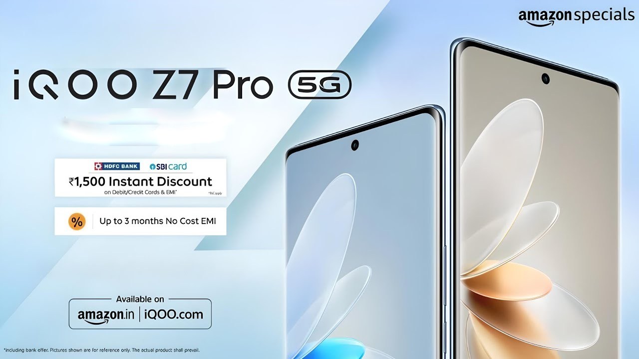 iQOO Z7 Pro launched in India, price effectively starts at Rs 21,999