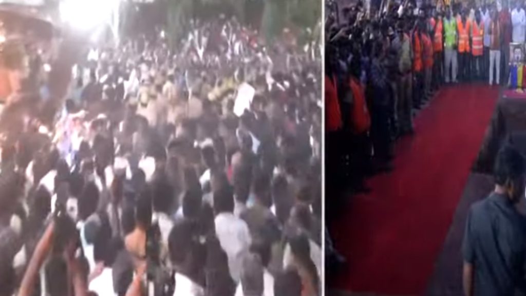 Gaddar Funeral Procession