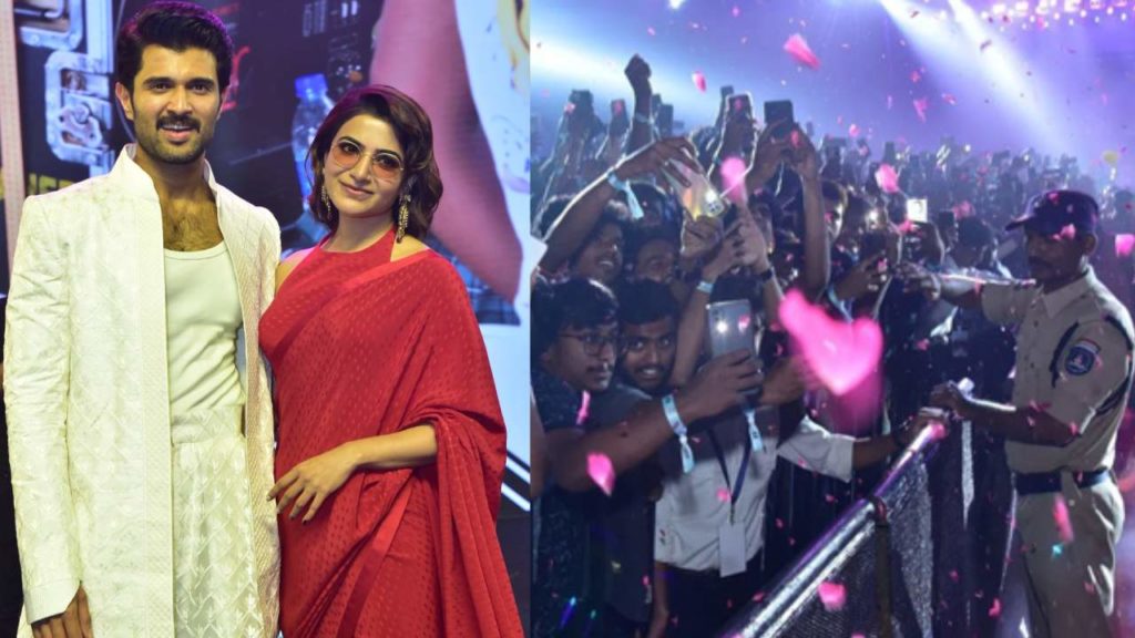 Police Over action on Media and Fans at Vijay Devarakonda Samantha Kushi Musical Event