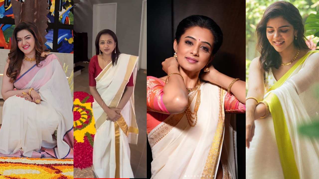 Onam Celebrations : మన సెలబ్రిటీల ఓనమ్ సెలబ్రేషన్స్.. చీరల్లో భామలు.. సాంప్రదాయంగా హీరోలు.. Onam Celebrations : మన సెలబ్రిటీల ఓనమ్ సెలబ్రేషన్స్.. చీరల్లో భామలు.. సాంప్రదాయంగా హీరోలు..