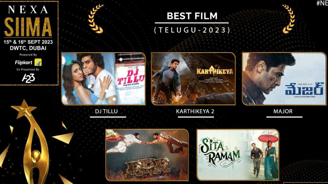 SIIMA Awards 2023 : సైమా అవార్డ్స్.. RRR, సీతారామం సినిమాలకి హైయెస్ట్ నామినేషన్స్.. ఈ సారి బెస్ట్ ఫిలిం అవార్డు దేనికో? SIIMA Awards 2023 : సైమా అవార్డ్స్.. RRR, సీతారామం సినిమాలకి హైయెస్ట్ నామినేషన్స్.. ఈ సారి బెస్ట్ ఫిలిం అవార్డు దేనికో?