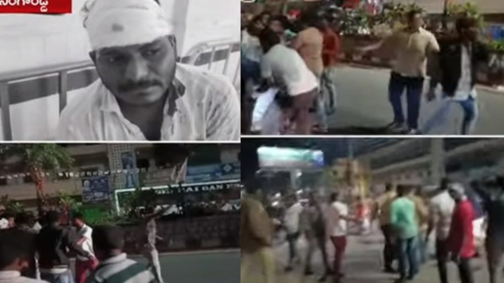 ABVP attacked SFI students