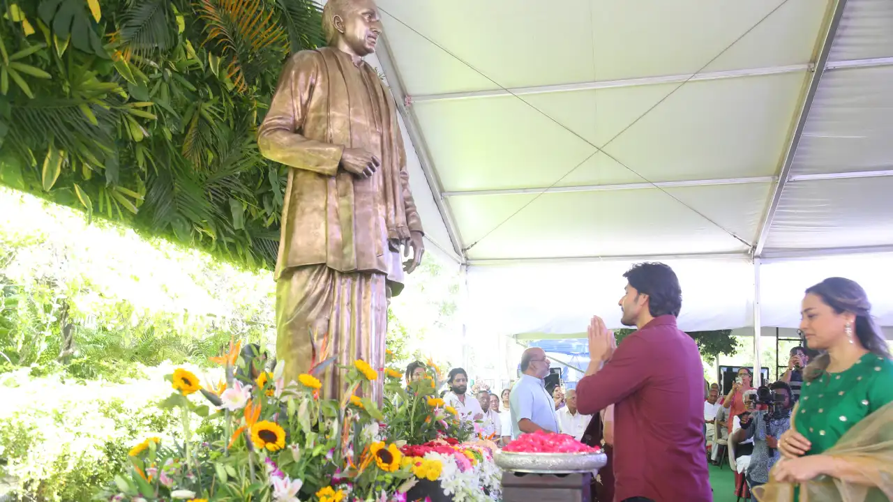 Celebrating ANR 100 Years Unveiling Idol at Annapurna Studios