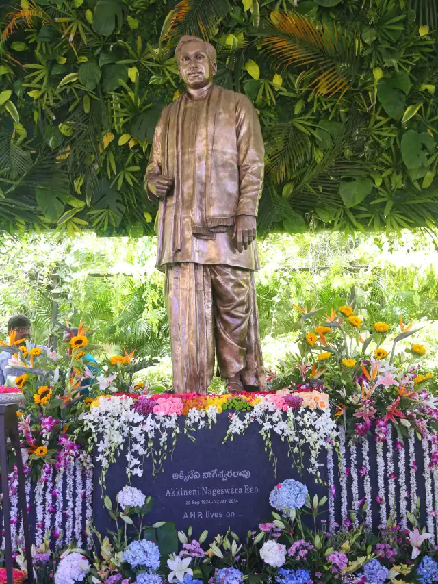 Celebrating ANR 100 Years Unveiling Idol at Annapurna Studios
