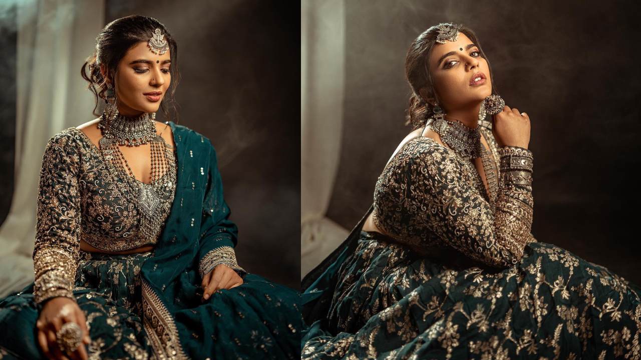 Aishwarya Rajesh : భారీ నగలతో సాంప్రదాయంగా ఐశ్వర్య రాజేష్..