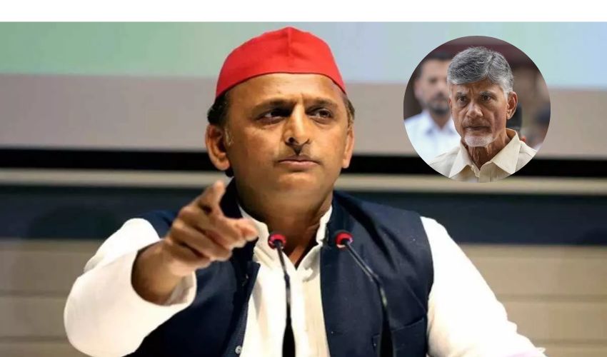 Akhilesh Yadav ..Chandrababu arrest