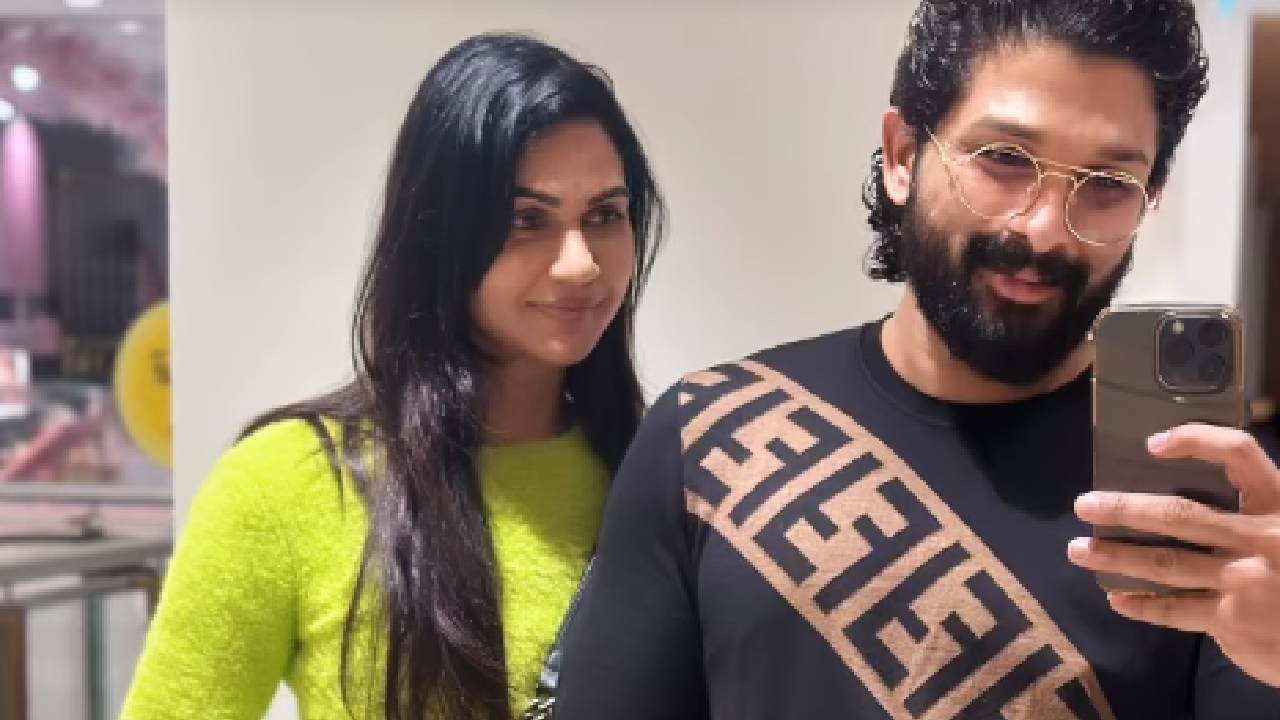 Allu Arjun : లండన్లో అల్లు అర్జున్.. భార్య స్నేహ రెడ్డితో.. Allu Arjun : లండన్లో అల్లు అర్జున్.. భార్య స్నేహ రెడ్డితో..