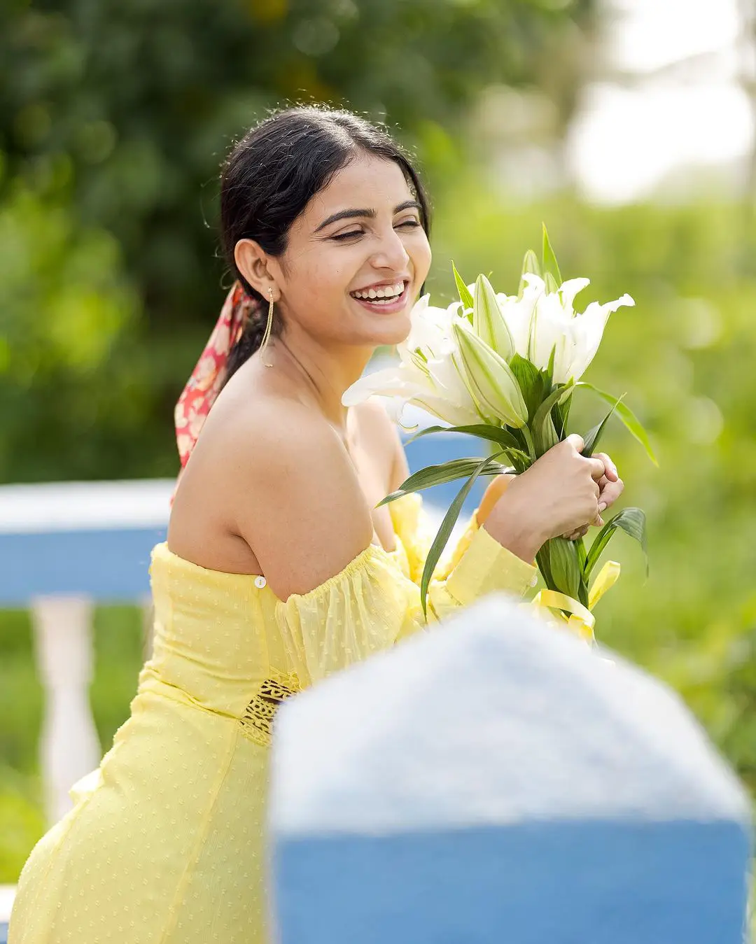 Ananya Nagalla Cute Looks in Short Dress