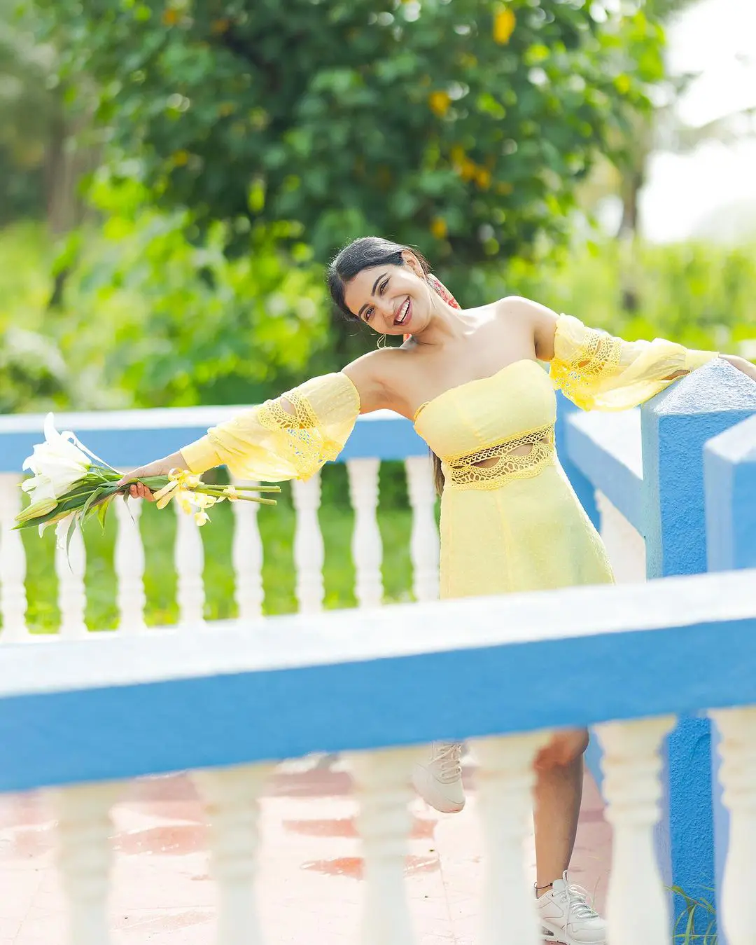 Ananya Nagalla Cute Looks in Short Dress