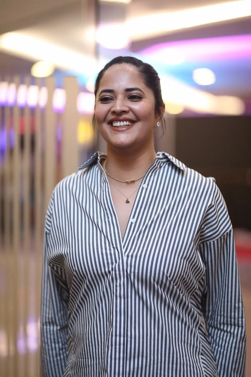Anasuya Bharadwaj Photos at Peddha Kapu 1 trailer launch event