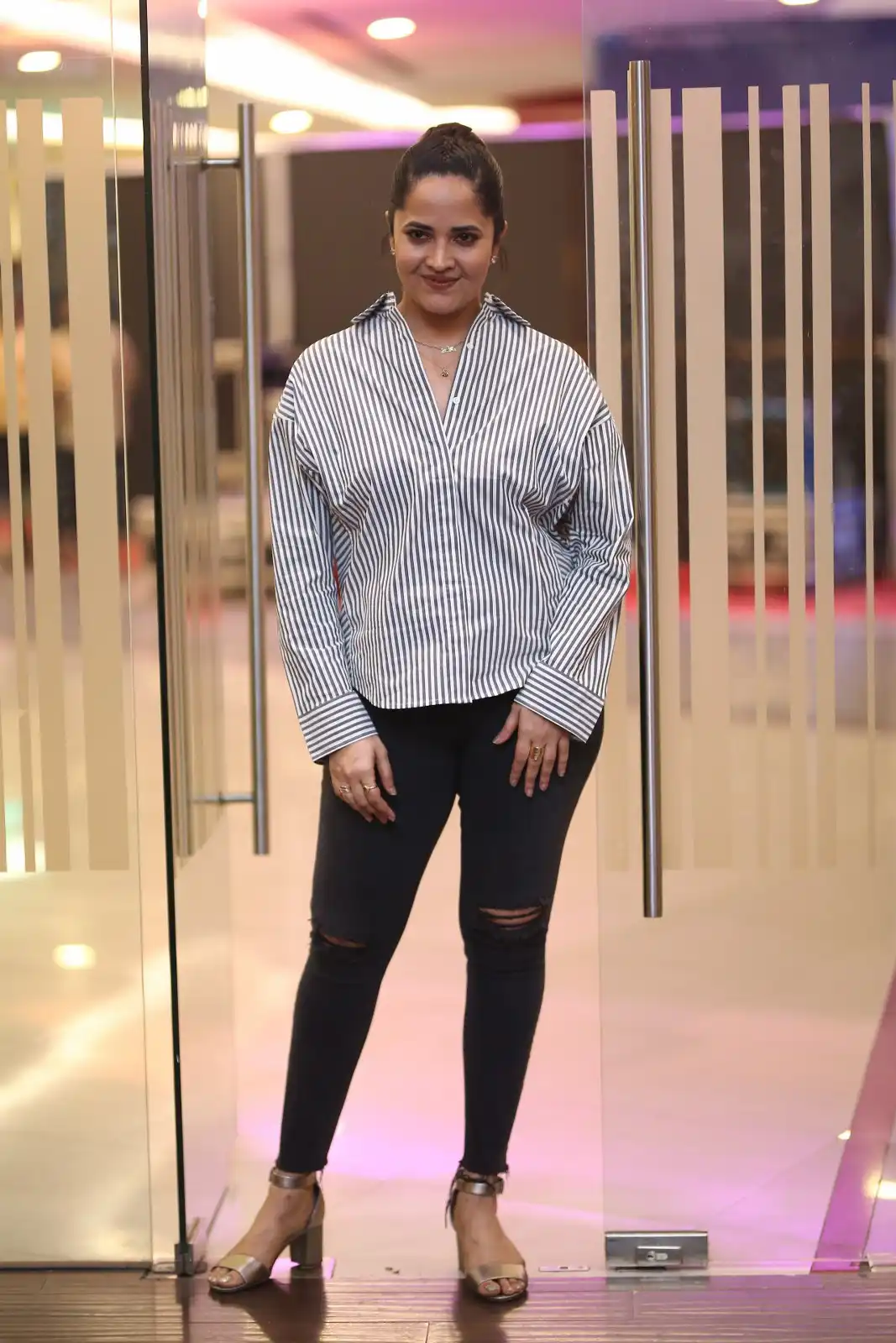 Anasuya Bharadwaj Photos at Peddha Kapu 1 trailer launch event