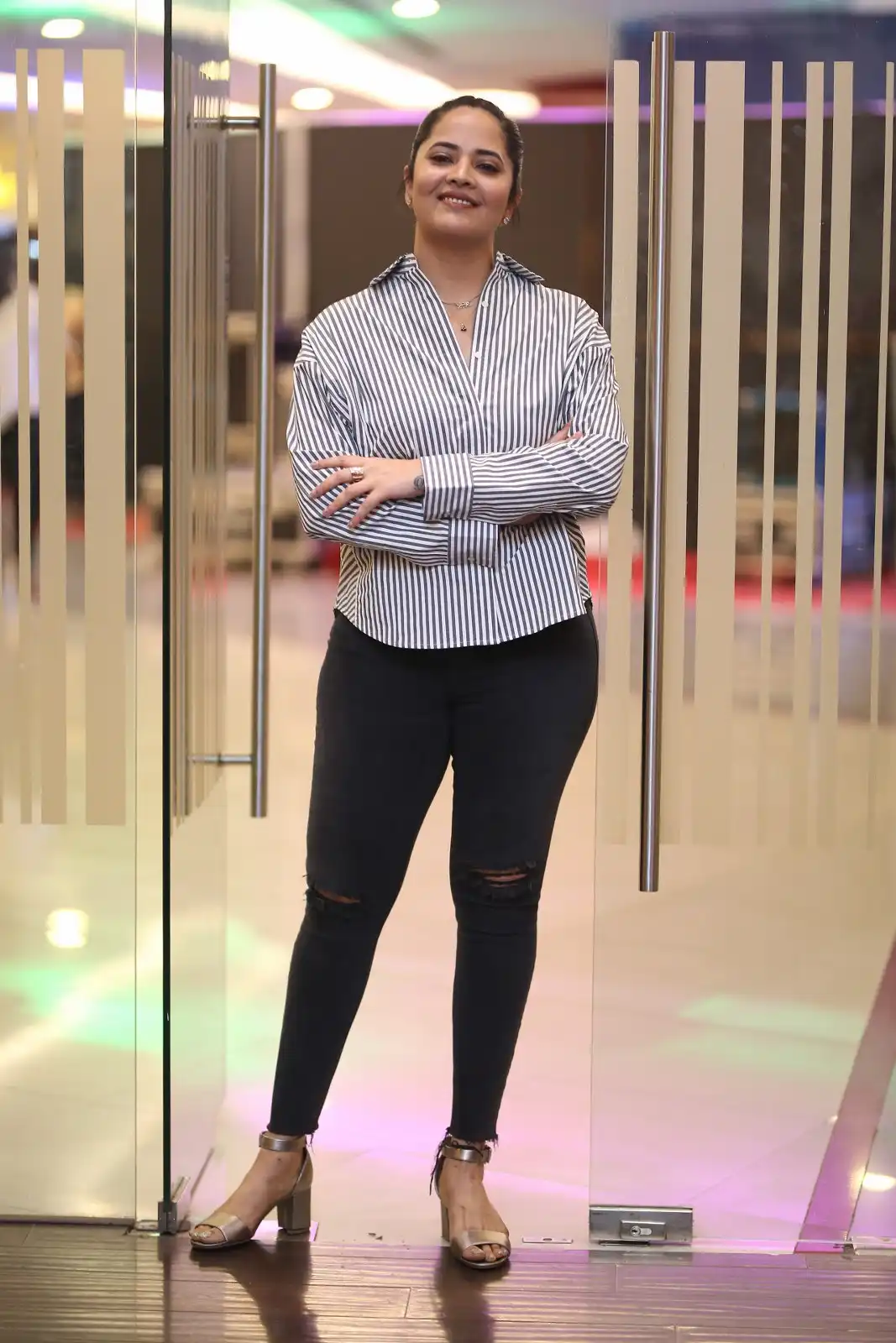 Anasuya Bharadwaj Photos at Peddha Kapu 1 trailer launch event