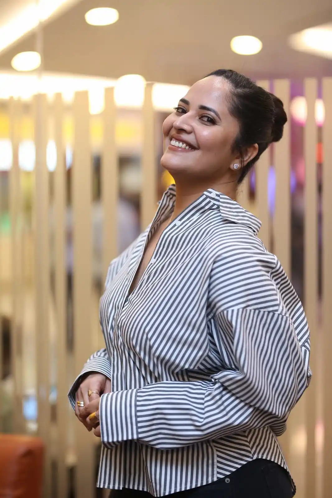 Anasuya Bharadwaj Photos at Peddha Kapu 1 trailer launch event